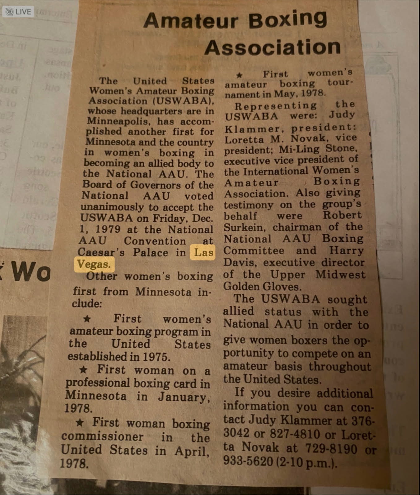 dr bill paul womens amateur boxing 3