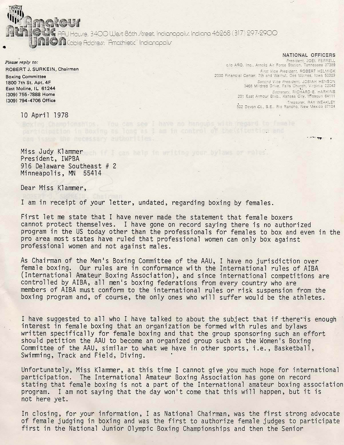 dr bill paul womens amateur boxing 7